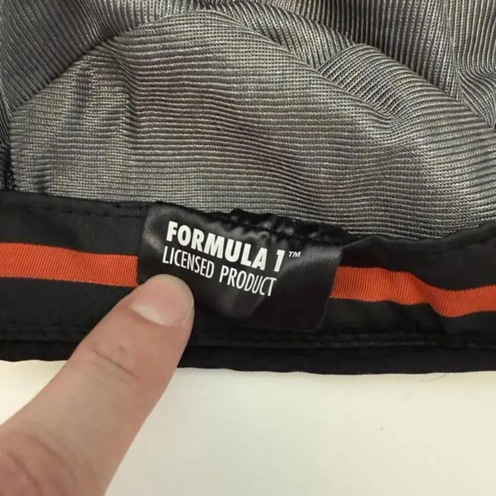 Formula 1 UBS Global Partnership Black Polyester Performance Hat‎ Mens OSFM